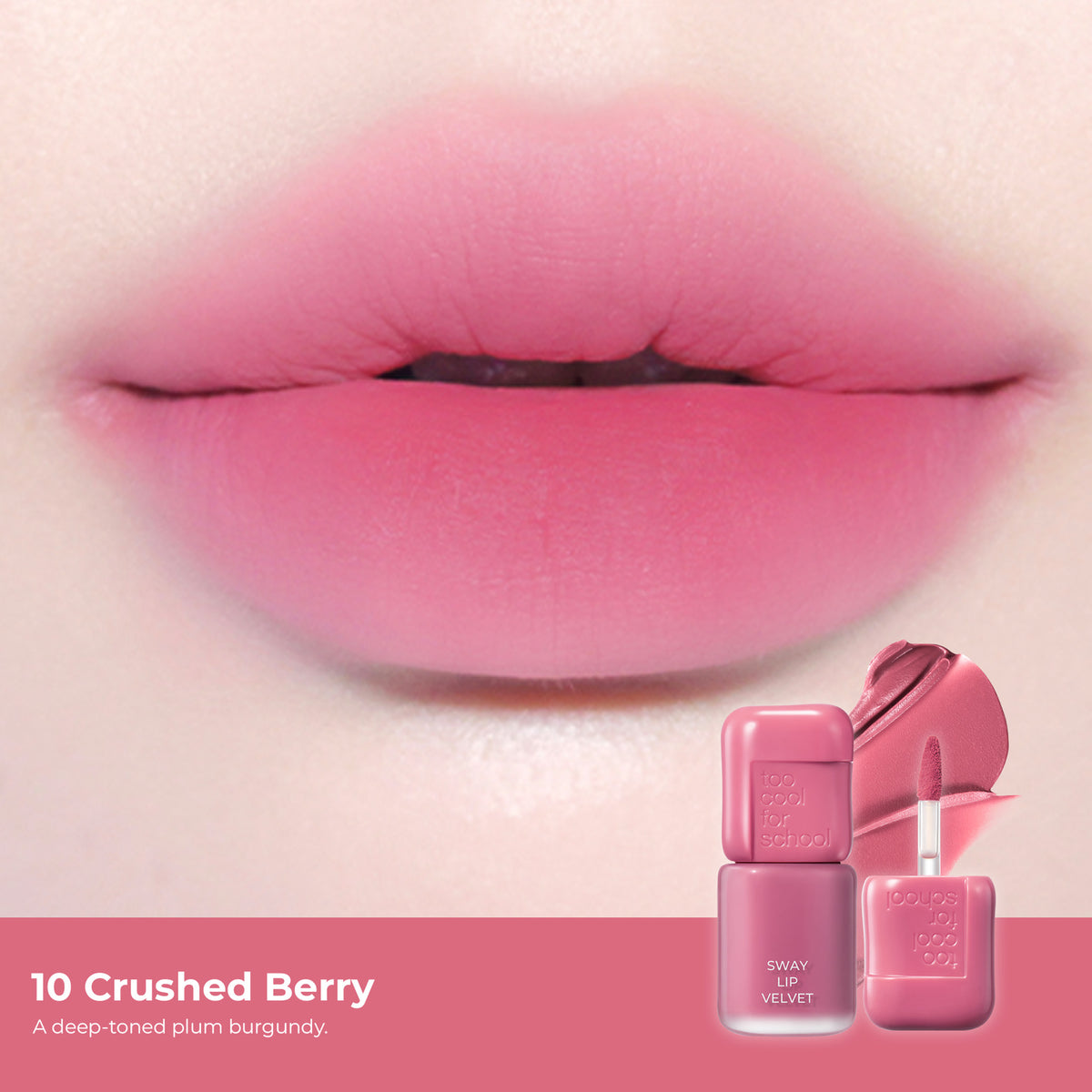 Sway Lip Velvet Soft Matte Korean Lip Tint