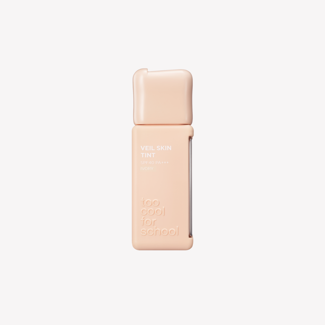 Veil Skin Tint SPF 40+++ 35ml Lightweight Natural Coverage Glow Finish + Free Makeup Spatula