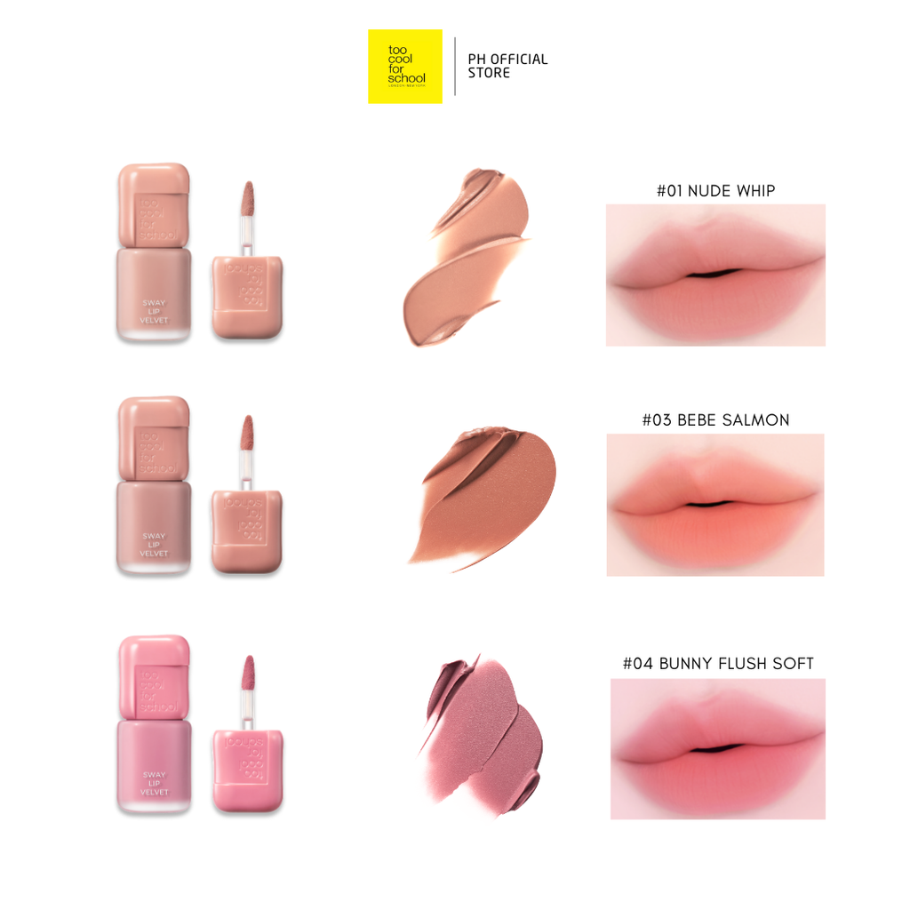 Sway Lip Velvet Soft Matte Korean Lip Tint