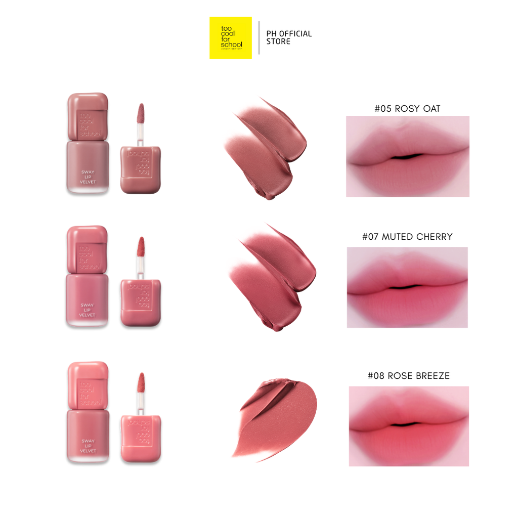 Sway Lip Velvet Soft Matte Korean Lip Tint